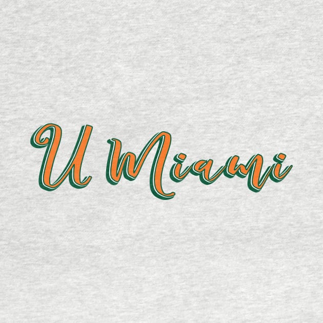 UMiami Sticker by AashviPatel